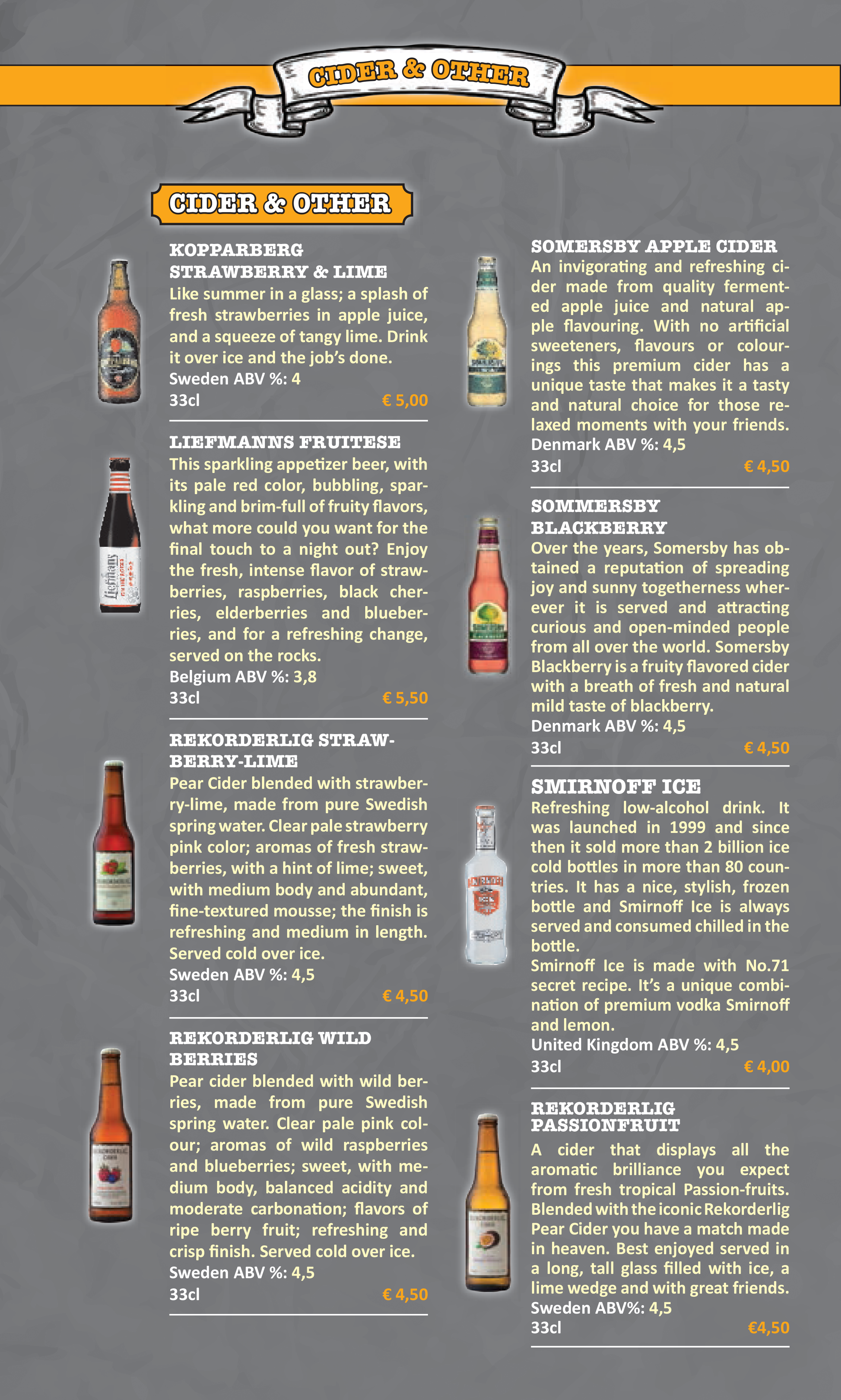 DRINKS 12